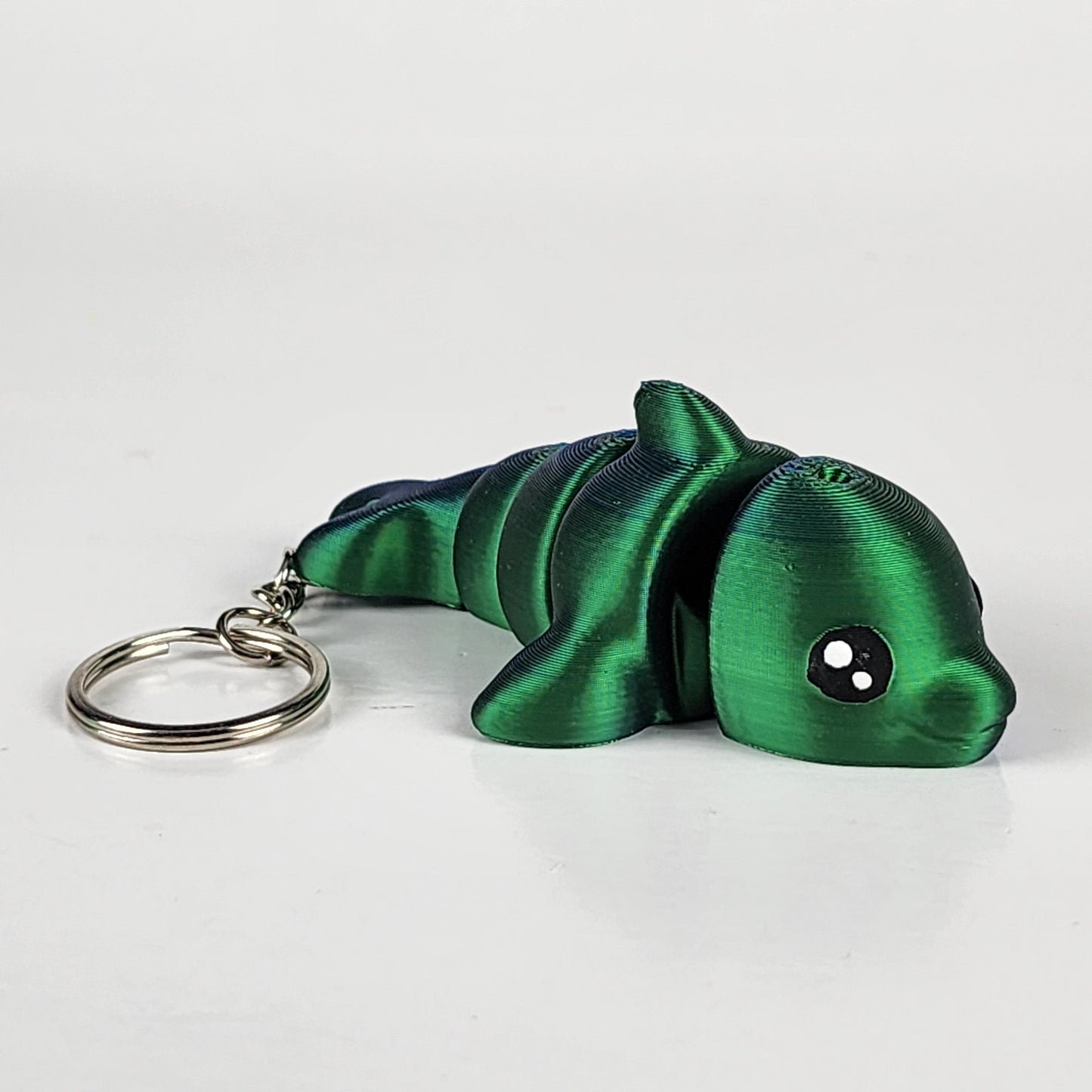 Articulated Dolphin Keychain