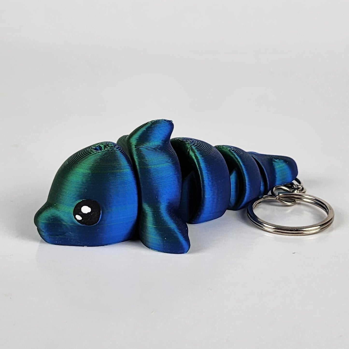 Articulated Dolphin Keychain