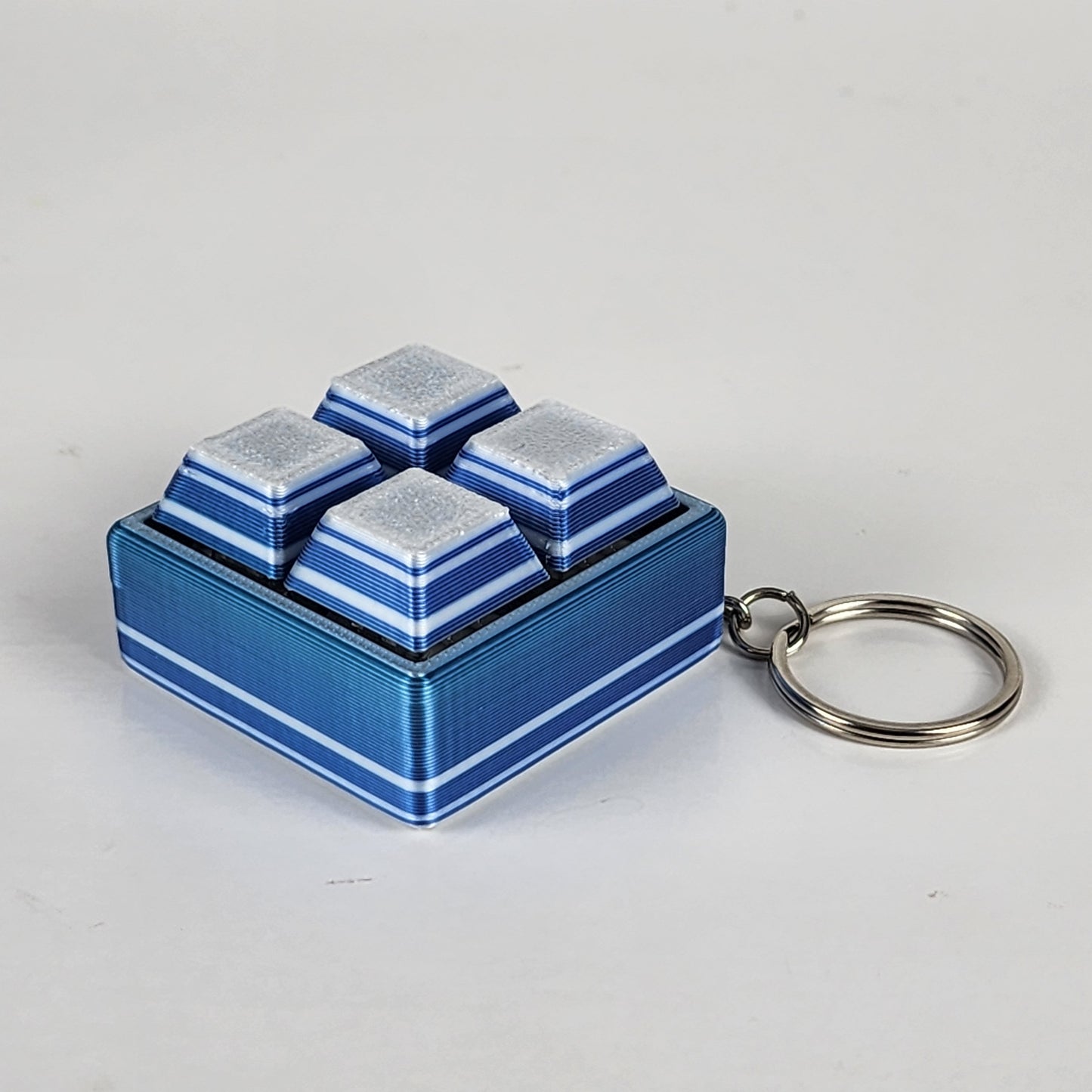 Fidget Clicker 4 Square - Blue